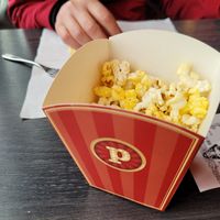 Complimentary popcorn  at Pincho Nation - Fredrikstad in Fredrikstad