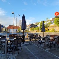 Outdoor seating at Pincho Nation - Fredrikstad in Fredrikstad