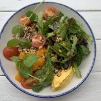 Rice bowl…a little bit underwhelming but still ok!!  at Corretto in Dee Why