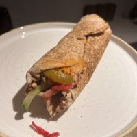 Large wrap  at Go Falafel - Piccadilly Gardens in Manchester