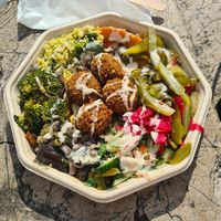  at Go Falafel - Piccadilly Gardens in Manchester