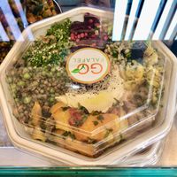 Falafel bowl  at Go Falafel - Piccadilly Gardens in Manchester