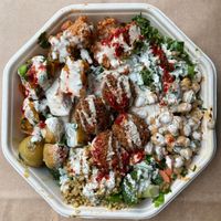  at Go Falafel - Piccadilly Gardens in Manchester