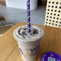 Banana Biscoff vegan shake    at YOMG - Frankston in Frankston