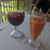 Juices at La Casa De Don David in El Remate