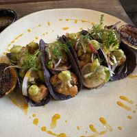 Plant based tacos   at LONGEVITY f*cking good food! in Bogota