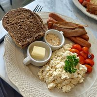 Scrambled Tofu at Poldi and Marti Eatery Club in Koh Samui