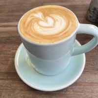 Flat White Coffee with Oat Milk   at Drift Cafe in Margaret River