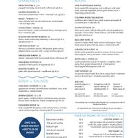 Menu  at Bluewater Distilling in Everett