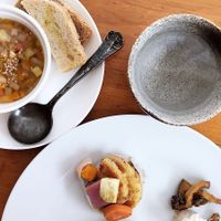 Menú  at La Fourchette in Kyoto