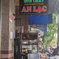 Sign at Bún Chay An Lac in Can Tho