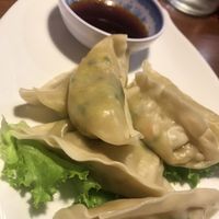 Veggie dumplings (steamed)  at Mekong Vietnamese Restaurant in Sandusky