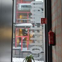 View out the window at Coffee House Levi in Sirkka