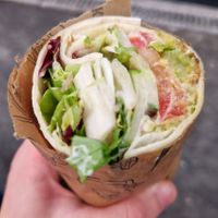 Green wrap at Kamps in Frankfurt