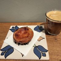Vegan nata at Mister NATA in Amsterdam