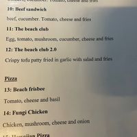 Tofu sandwich (there is also vegan tofu burger)  at Woodstock Beach Camp in Hai Phong