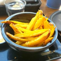 Fries with Burger at OMG! Burger in Amsterdam