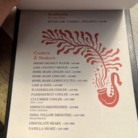 Menu November 2024 - 6  at Wild and the Sage in Unawatuna