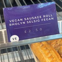 July ‘26 | vegan sausage roll  at Canolfan Visitor Centre and Cafe in Merthyr Tydfil
