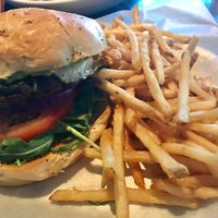 Vegan burger at Yard House in Cincinnati