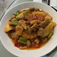 Sweet and sour   at Tian Jie in Nazare