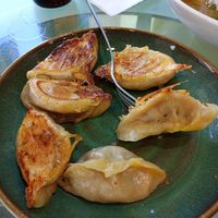 Vegetable "dumplings" (like gyozas really..) at Tian Jie in Nazare