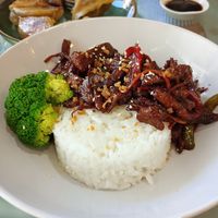 Soya strips...very tasty.. at Tian Jie in Nazare