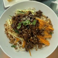 Tofu/bean sauce noodles  at Tian Jie in Nazare