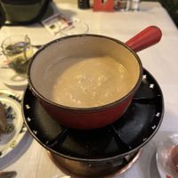 Steaming hot!  at Auberge de Savièse in Geneva