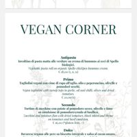 Their vegan options on the menu about 2 months ago ✨ at Figli dei Fiori Bistrot in Como