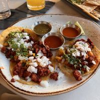 Soy al pastor street tacos  at iTzcali Tapas and Tequila in Wichita