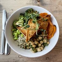 Protein power bowl  at enVie A Vegan Kitchen in Halifax