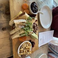 Cheese platter   at enVie A Vegan Kitchen in Halifax