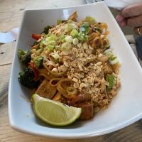 Pad thaï   at enVie A Vegan Kitchen in Halifax