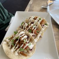 Mushroom tacos  at enVie A Vegan Kitchen in Halifax