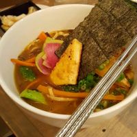 ramen at enVie A Vegan Kitchen in Halifax