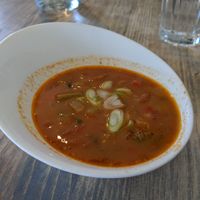 Black Bean/Vegetable Soup (small size) at enVie A Vegan Kitchen in Halifax