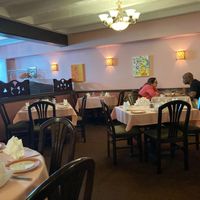 Inside at Dishes of India in Alexandria