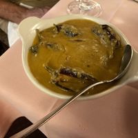 Beghan Malvani (eggpolant) at Dishes of India in Alexandria