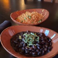 Rice  and beans ($7)  at Tamayo in Denver