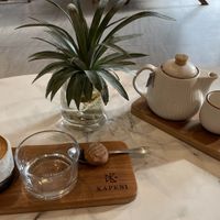 Cappuccino with oat milk  at KAPENI in Legian