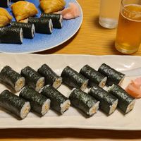 Natto maki at Sanshijo in Nikko