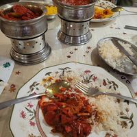 Vegetable balti at Punjabi Curry in Calpe