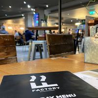 Large seating area  at BHX - Factory Bar and Kitchen in Birmingham