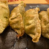 Gyoza veggy  at Ramen Bar Akira in Rome