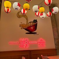 nicely decorated at Ramen Bar Akira in Rome