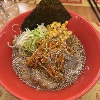 vegan rice ramen  at Ramen Bar Akira in Rome