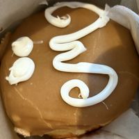 vegan maple cream!  at Voodoo Doughnut in Chicago