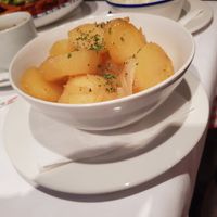 Baked potato at Mali Vrabac in Belgrade
