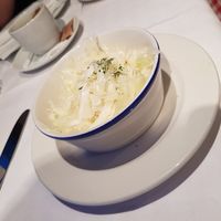 Cabbage salad at Mali Vrabac in Belgrade